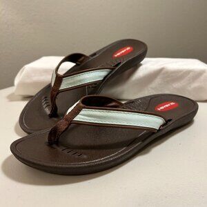 Women's Okabashi Breeze Summer Flip Flop Sandals Size: M